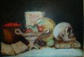 SKULL AND BOOKS - VANITES