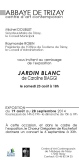 intérieur du carton JARDIN BLANC - JARDIN BLANC ( suite)