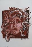 MEDUSE II - METAMORPHOSES dessins sur papier