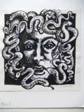 MEDUSE III - METAMORPHOSES dessins sur papier