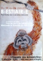Affiche exposition Dampierre - BESTIAIRE 1